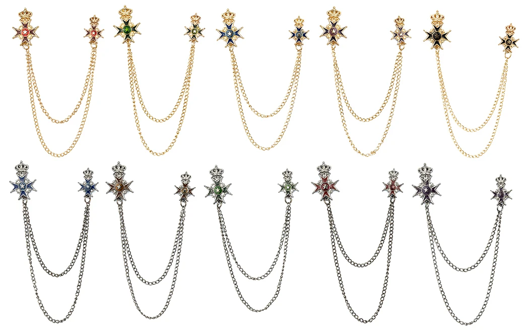 lapel chain pin lapel chain pin