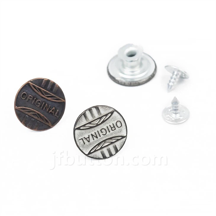 Buttons for Jeans Metal
