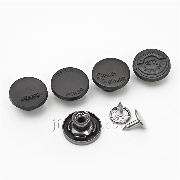 Metal Tack Button For Jeans