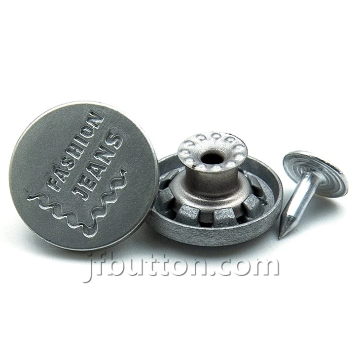 Pants Buttons Metal