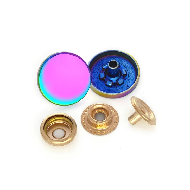 Coloured Snap Fasteners high quality