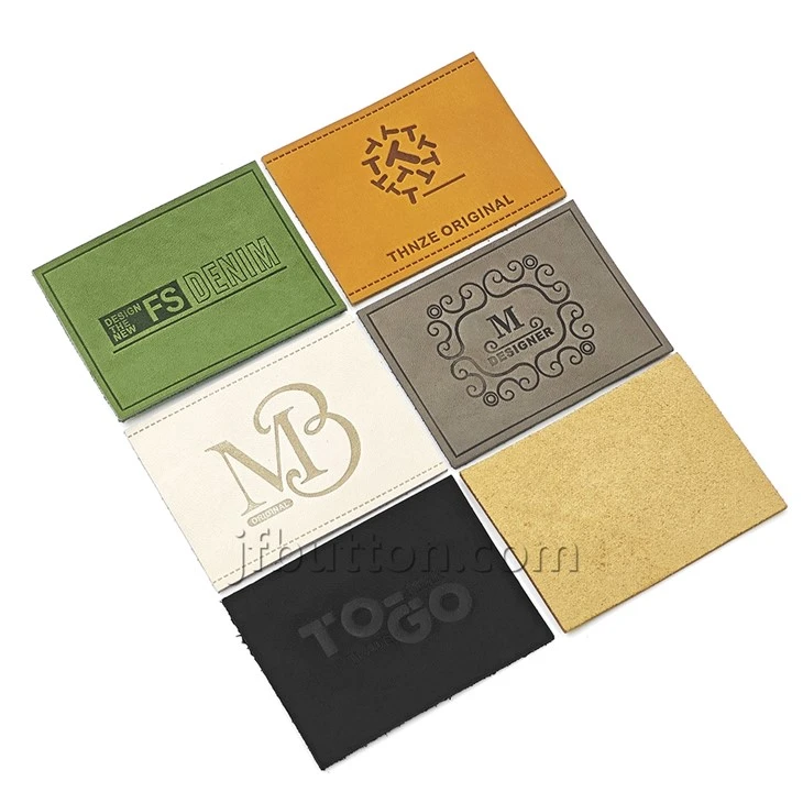 Custom Genuine Leather Knitting Tags