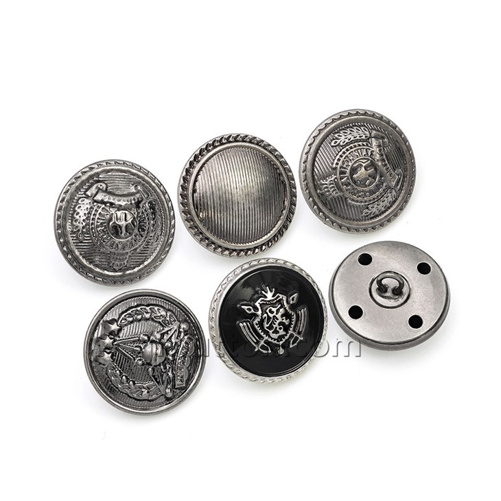 Custom Shank Buttons For Military Uniform factory