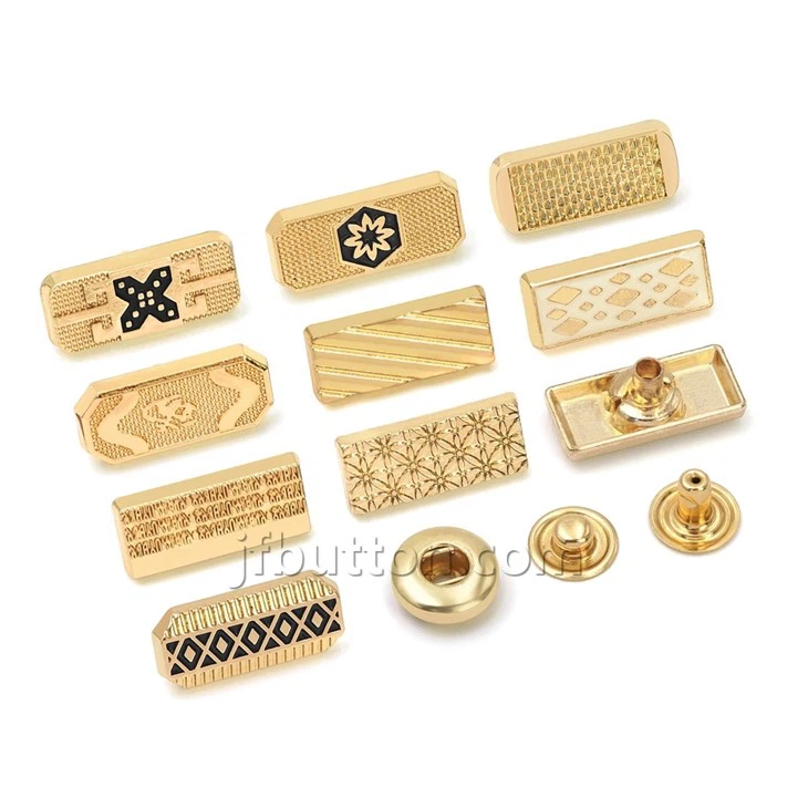 Gold Metal Tag For Thobe