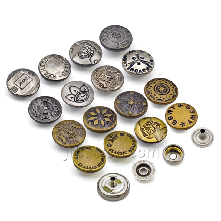 Metal Press Stud Buttons