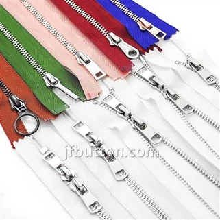 Отворени завршни метални затварачи за јакне