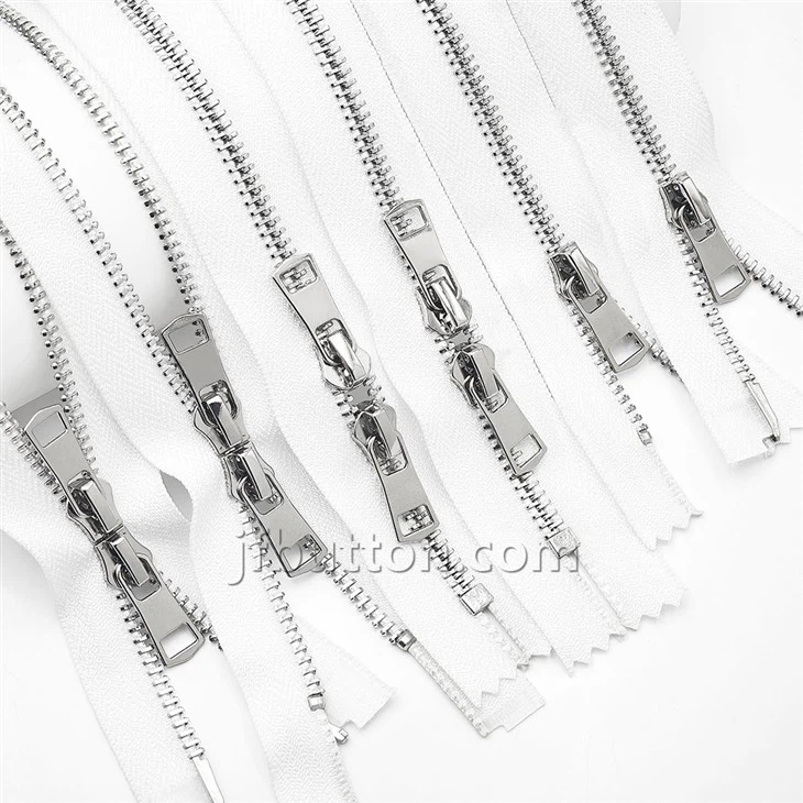 Two Way Metal Zippper
