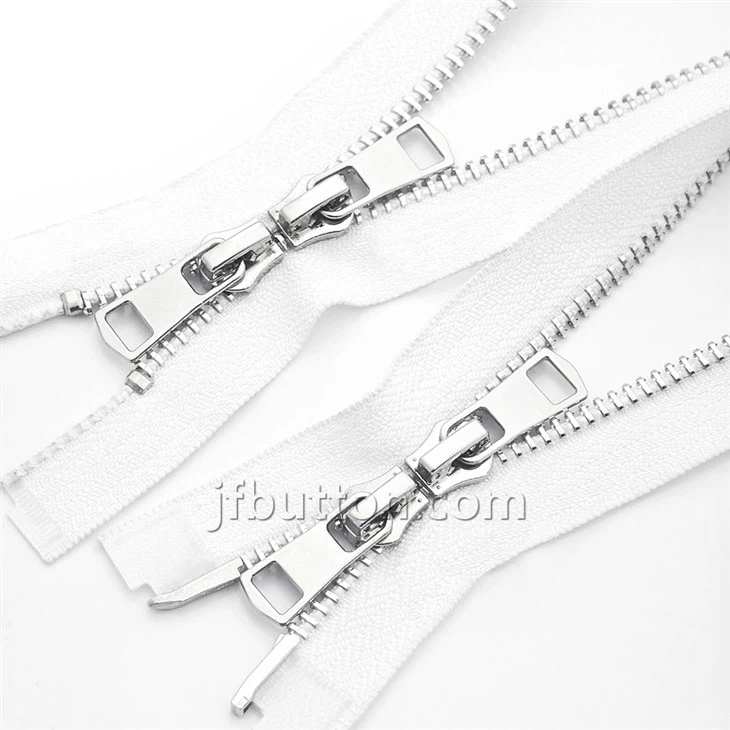 Two Way Metal Zippper
