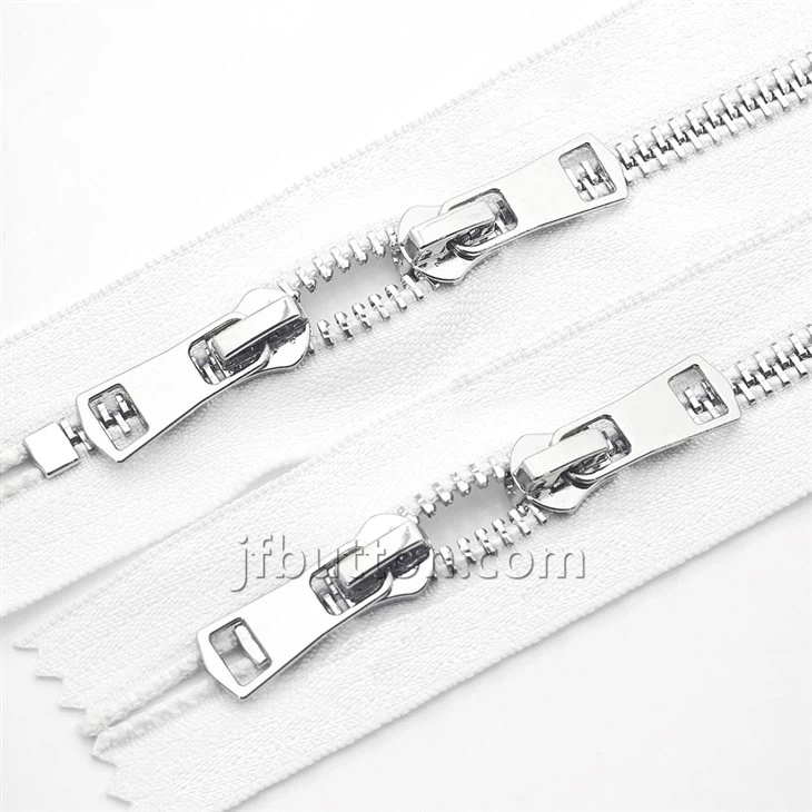 Two Way Metal Zippper