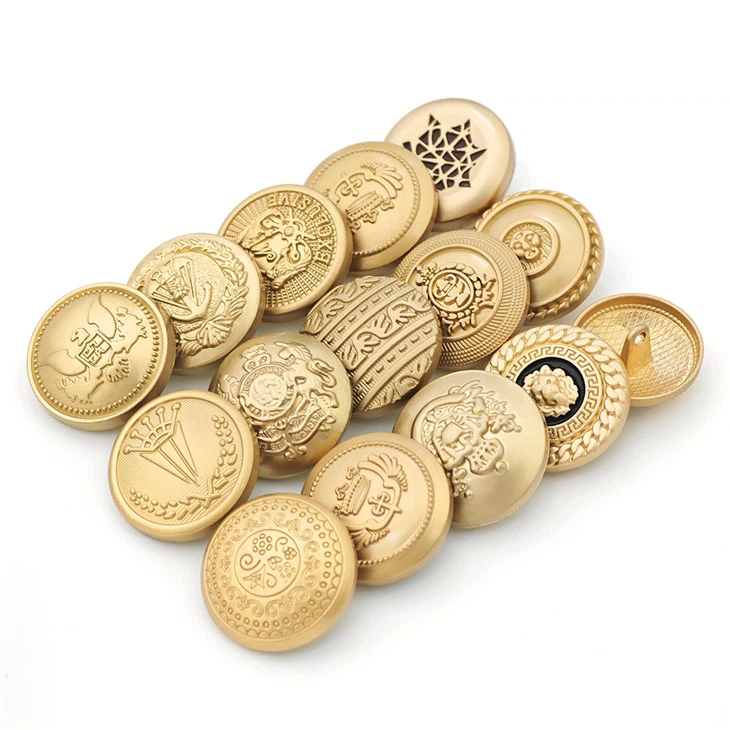 Vintage Brass Military Buttons high quality