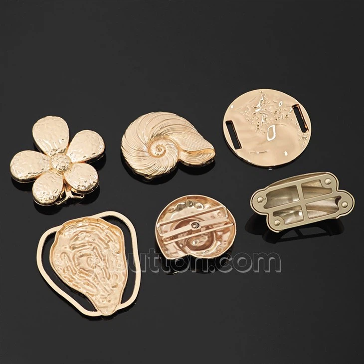 Dress Ruched Metal Accessories Buckle suppliers