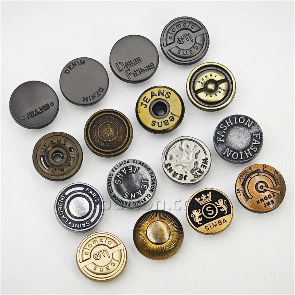 Button Pins Jeans