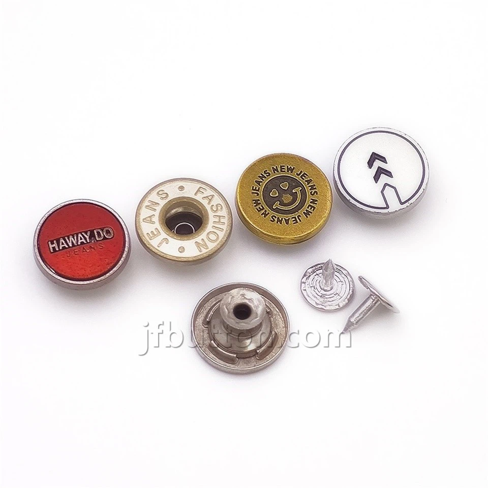 Denim Jean Buttons