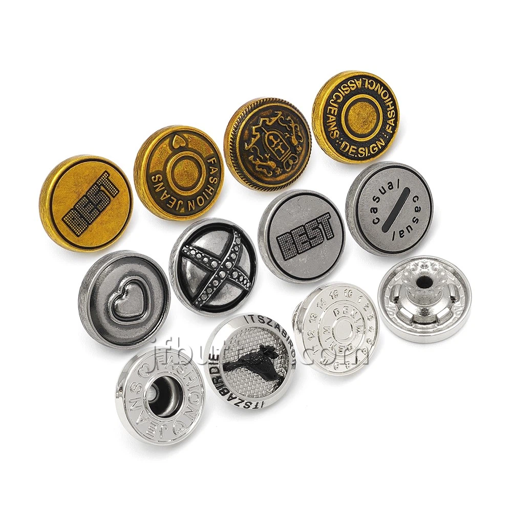 metal jeans button metal jeans button