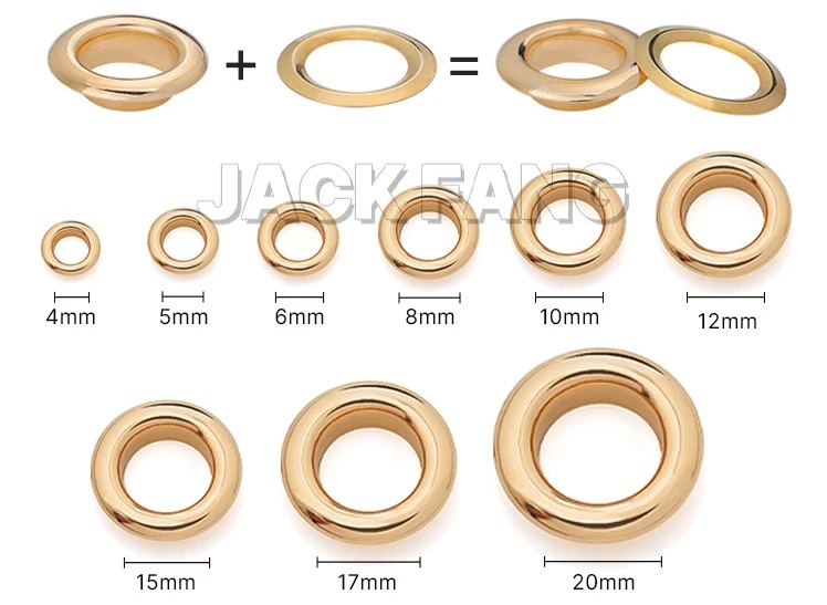 grommet size grommet size